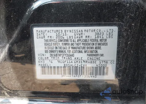 2015 Nissan Sentra S from USA, damaged, VIN 3N1AB7AP2FY356440